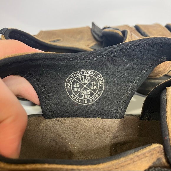 Keen‎ Newport fishermen Sandals leather men’s size 11.5 casual neutral hiking - Picture 7 of 9